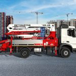 משאבת בטון 20 מטר  Mercedes Benz Arocs 2142P