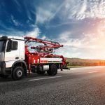 משאבת בטון 20 מטר  Mercedes Benz Arocs 2142P