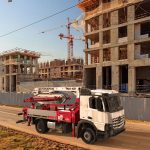 משאבת בטון 20 מטר  Mercedes Benz Arocs 2142P