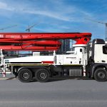 משאבת בטון 40 מטר Mercedes Benz Arocs 3342P