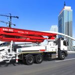 משאבת בטון 40 מטר Mercedes Benz Arocs 3342P