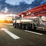 משאבת בטון 40 מטר Mercedes Benz Arocs 3342P