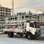משאבת בטון 24 מטר Mercedes Benz Arocs 2142P