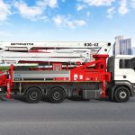 משאבת בטון 30 מטר Mercedes Benz Arocs 2142P