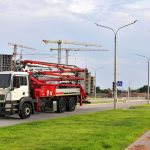 משאבת בטון 30 מטר Mercedes Benz Arocs 2142P