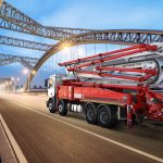 משאבת בטון 52 מטר Mercedes Benz Arocs 4142P