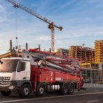 משאבת בטון 52 מטר Mercedes Benz Arocs 4142P