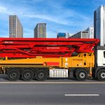 משאבת בטון 58 מטר Mercedes Benz Arocs 4142P