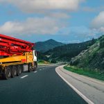משאבת בטון 58 מטר Mercedes Benz Arocs 4142P