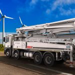 משאבת בטון 43 מטר Mercedes Benz Arocs 4145P